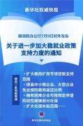 事关稳就业!国办最新印发